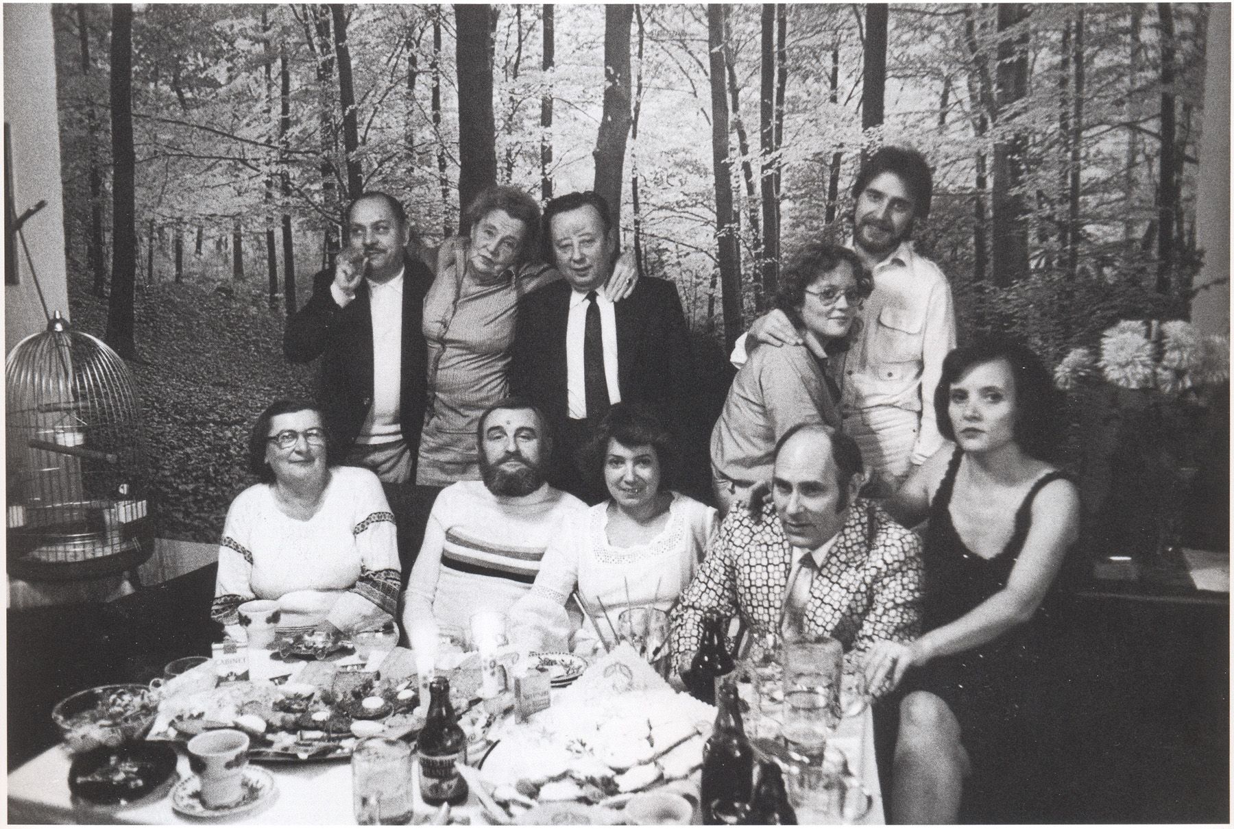 Familie Klättke mit Freunden, 1979 (Blatt aus der Mappe "Berlin 1974-82")